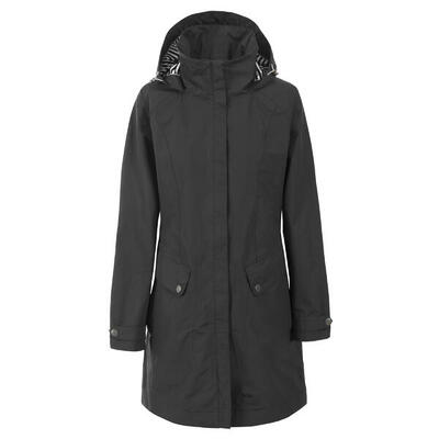 Giacca Impermeabile Donna Trespass Rainy Day Nero