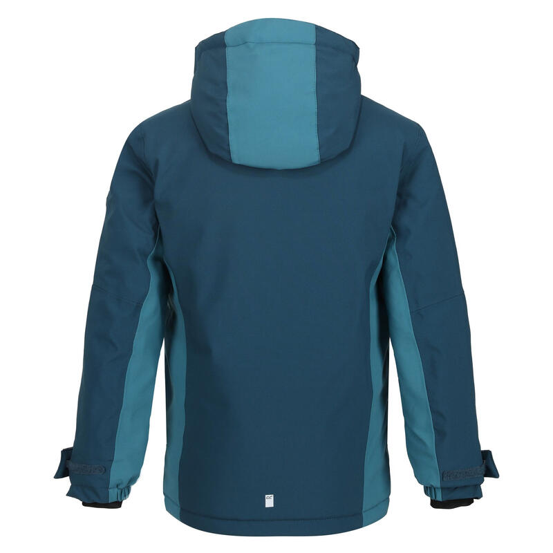 Veste imperméable HIGHTON Enfant (Bleu sarcelle sombre / Libellule)