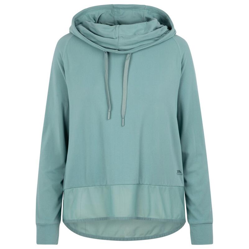 Dames Immy Active Hoodie (Wintergroene nevel)