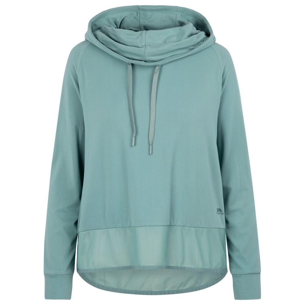 IMMY Women's hooded sports sweatshirt (Pale teal)