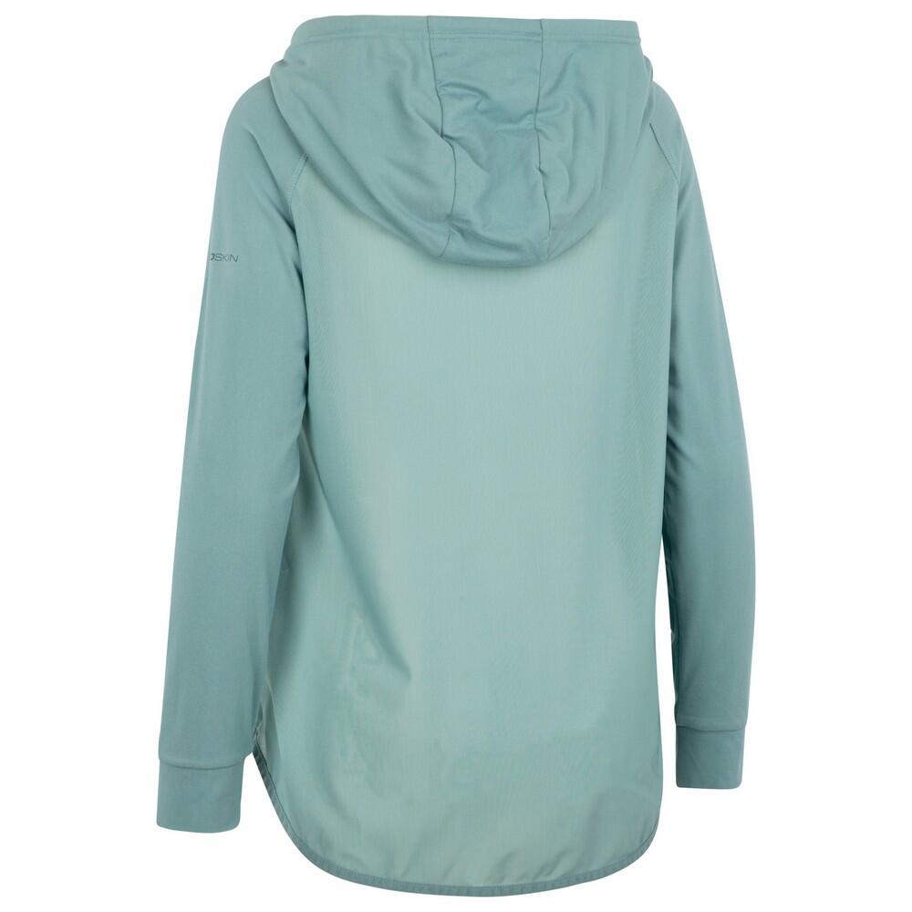 "Immy" Kapuzenpullover für Aktiv Damen Blaugrüner Nebel 2/5