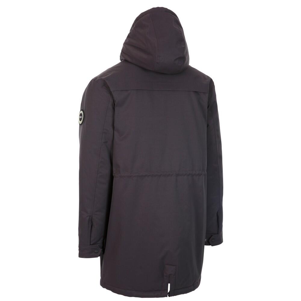 Chaqueta Impermeable Caleb DLX para Hombre Gris Oscuro 2/4