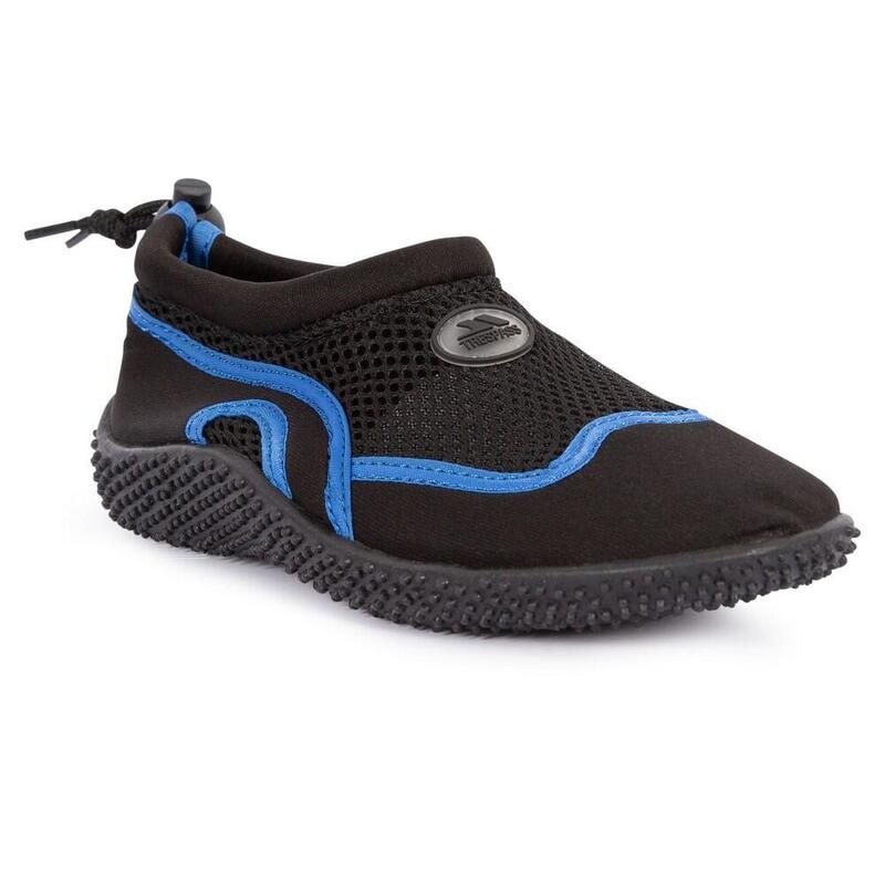 Zapato Paddle Con Cordones, Slipon para Niños/Niñas Negro, Azul