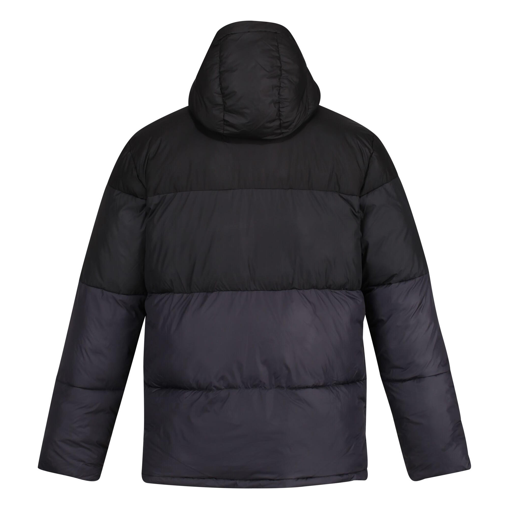 CARNAN Men's quilted jacket (Black / Ash)