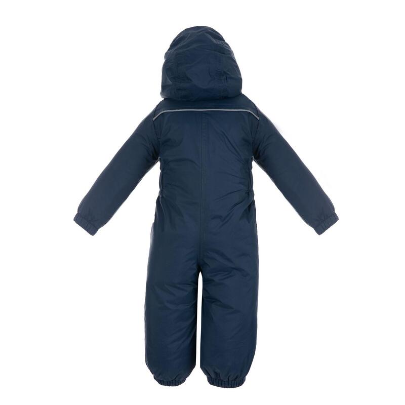 Dripdrop Tuta Intera Antipioggia Bambini/Unisex Blu navy