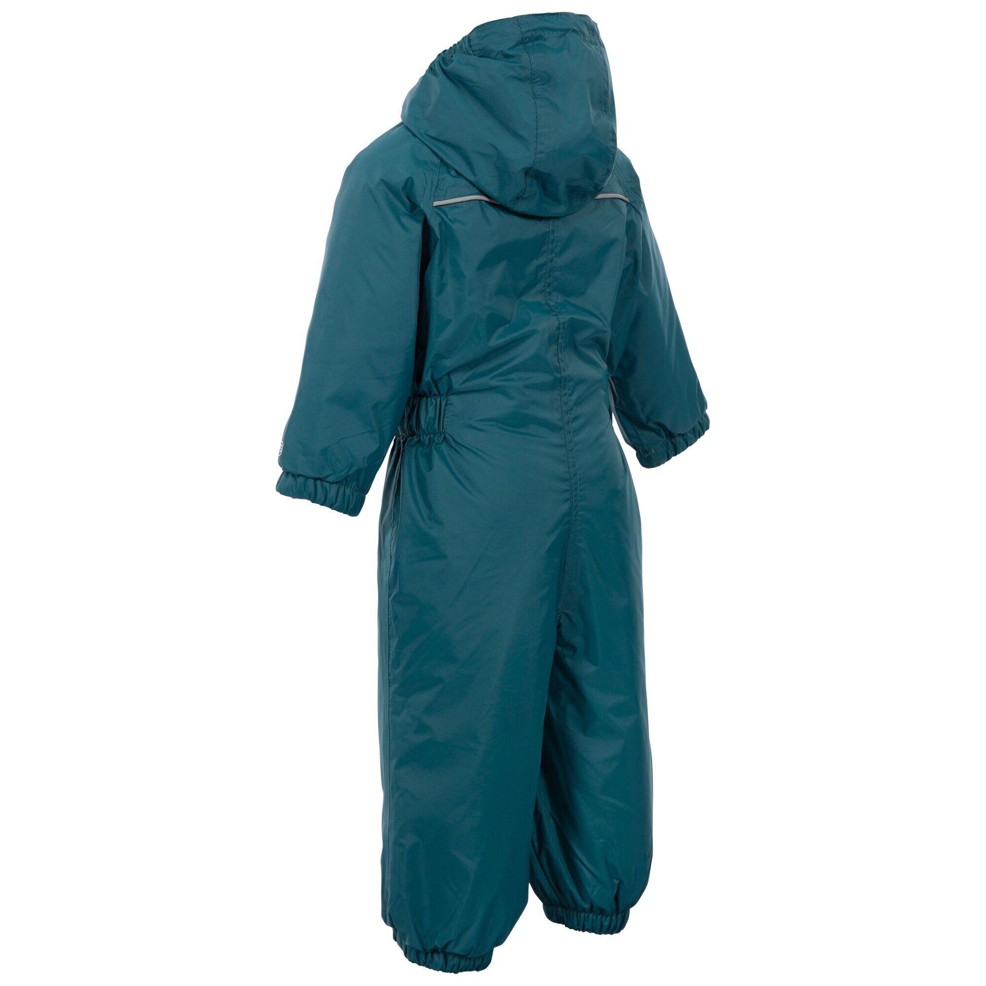 Dripdrop Baby Unisex Schneeanzug Wasserfest Kinder Petrol 2/4