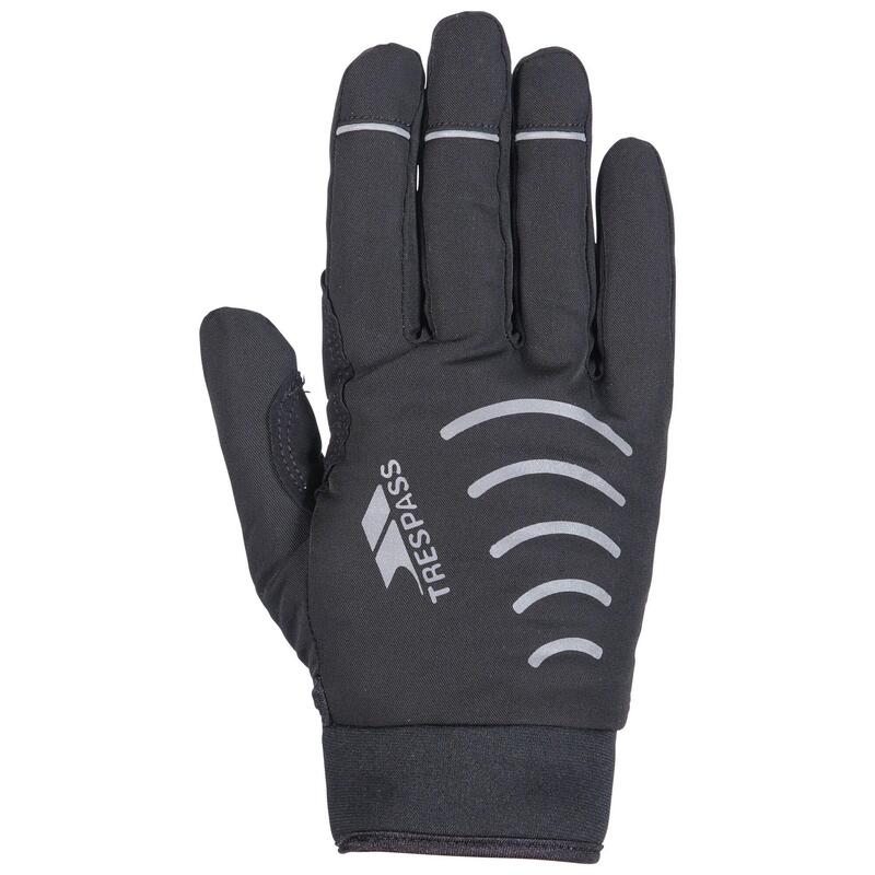 Unisex Crossover Handschuhe, 1 Paar Damen und Herren Schwarz