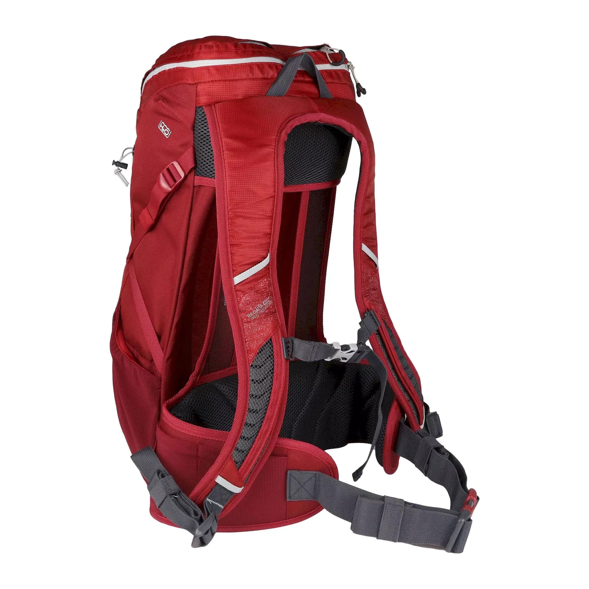 Blackfell III 35L Rucksack (Delhi Red/Light Steel) 2/4