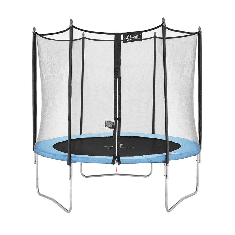 Trampoline de jardin 250 cm + filet de sécurité | Normes CE/EU