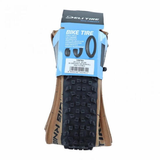 Pneumatico da mountain bike rinforzato antiforatura Deli TS tanwall