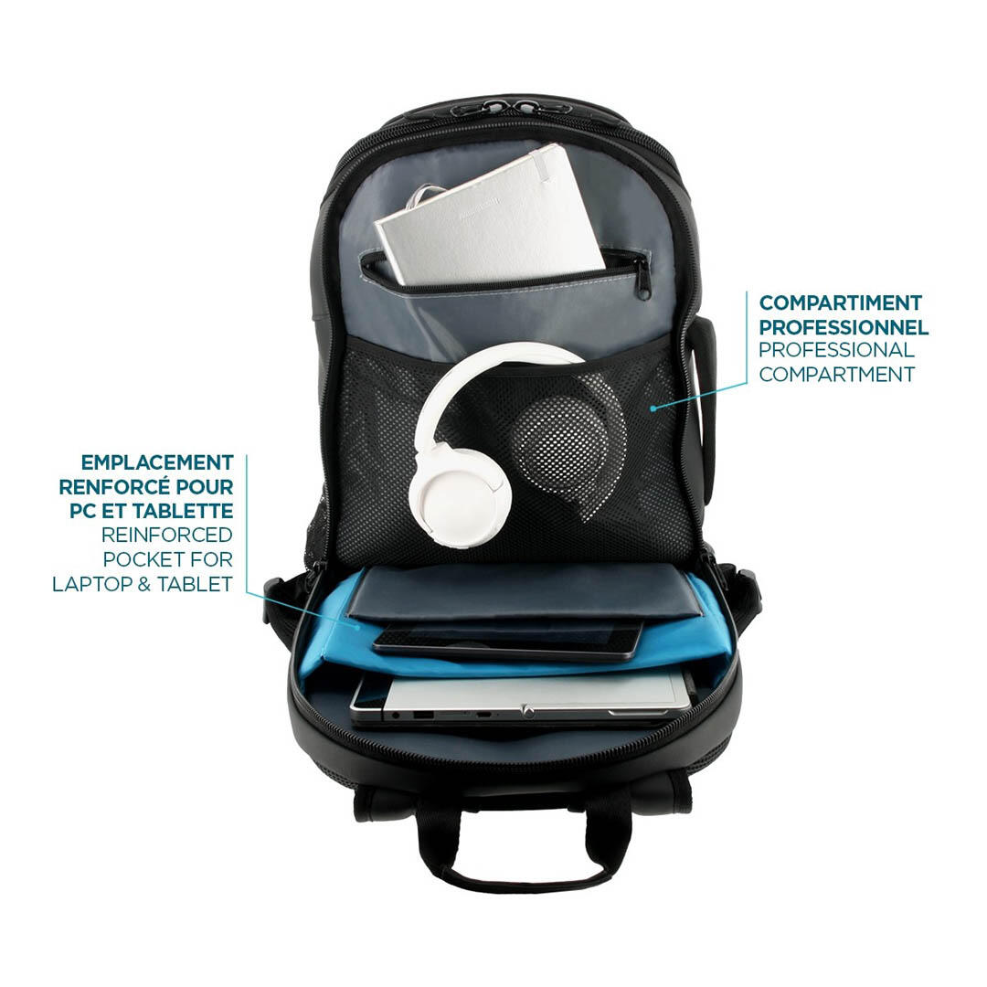 Sac à Dos TheOne Voyager 48h - 30L - Compatible 14-15.6'' - Black 3/5