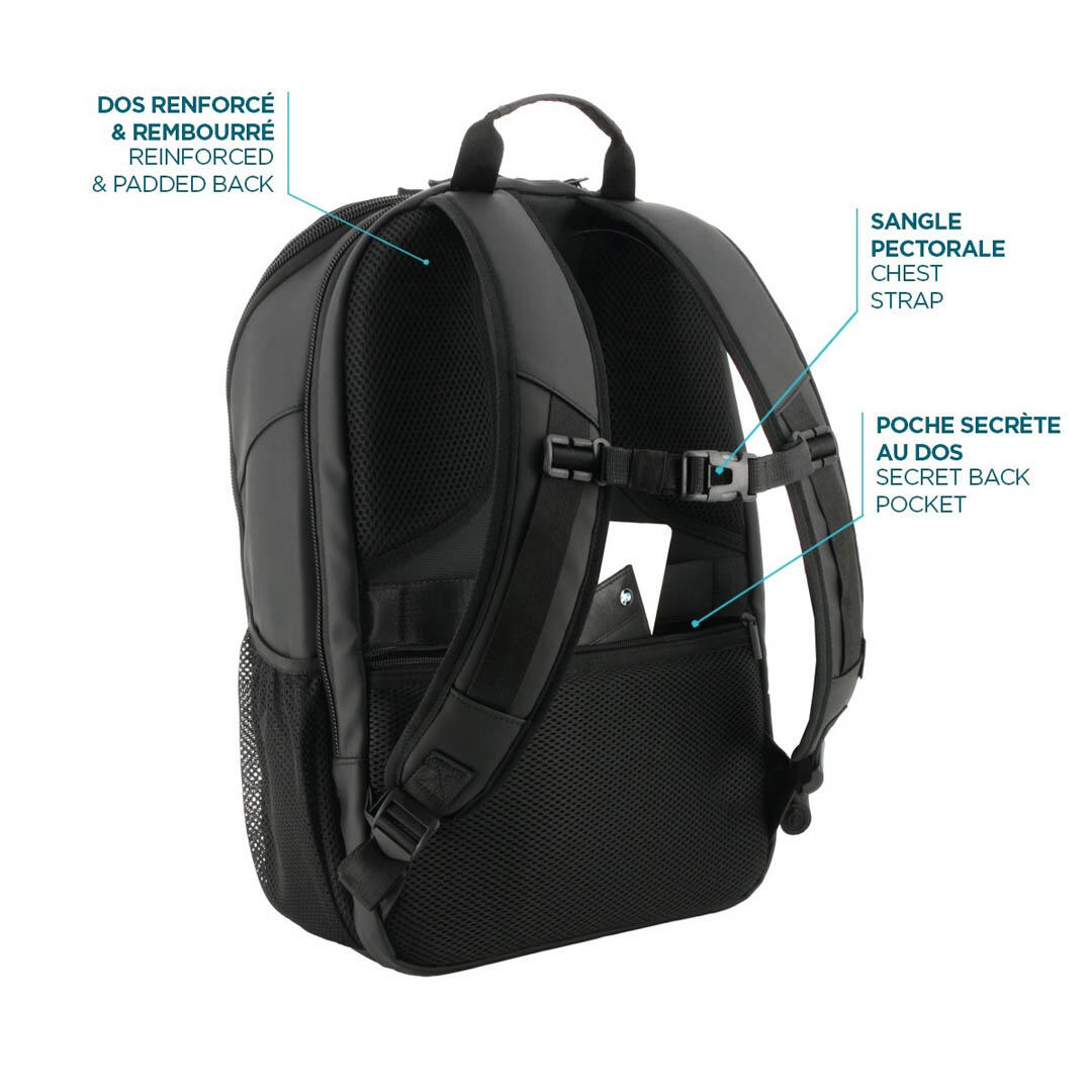 Sac à Dos TheOne Voyager 48h - 30L - Compatible 14-15.6'' - Black 5/5