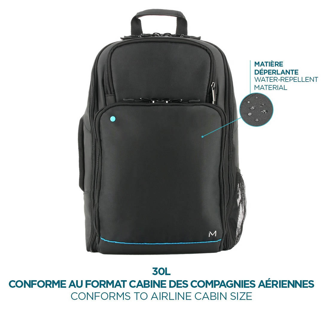 Sac à Dos TheOne Voyager 48h - 30L - Compatible 14-15.6'' - Black 2/5