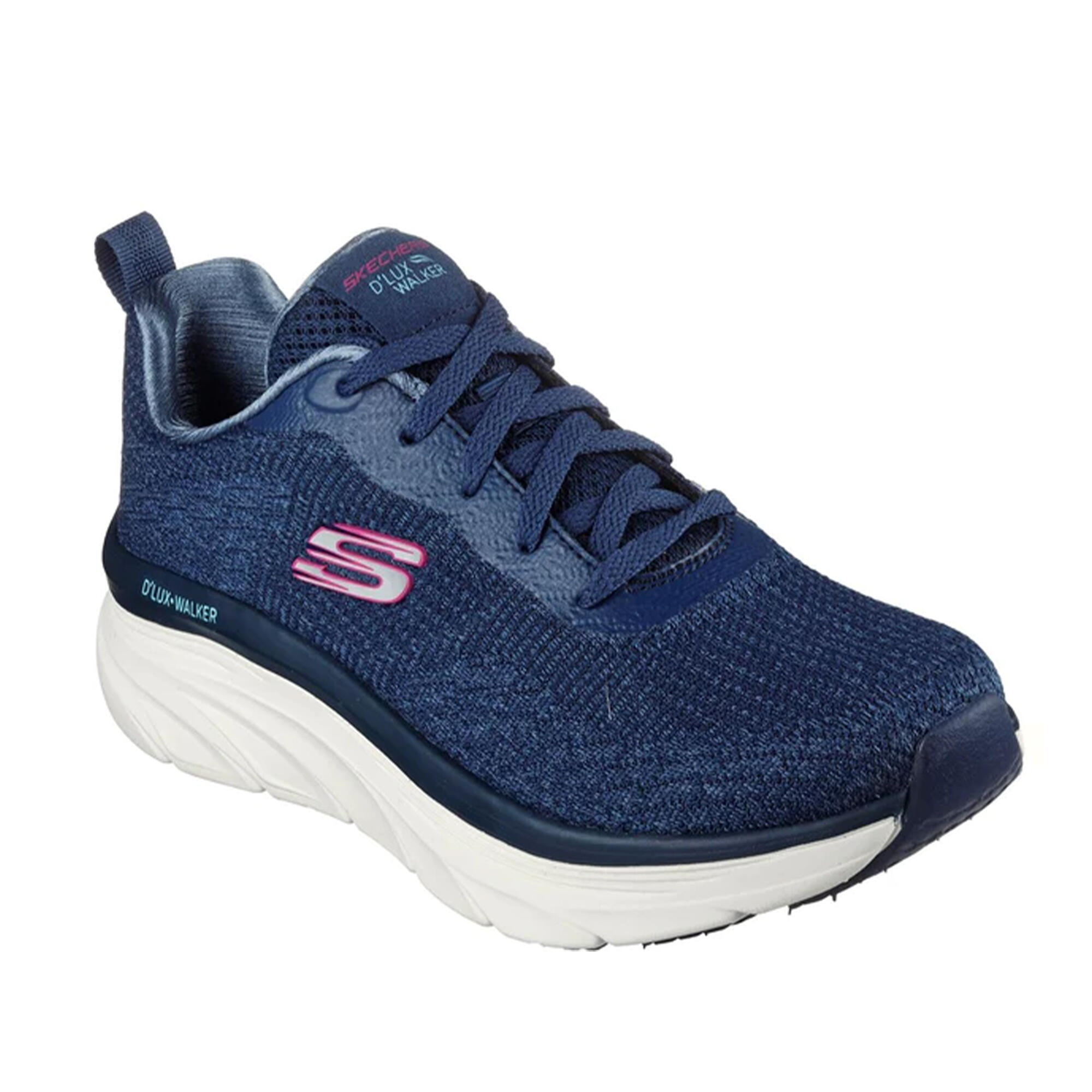Womens/Ladies D´Lux Walker Daily Beauty Trainers (Navy) 1/5