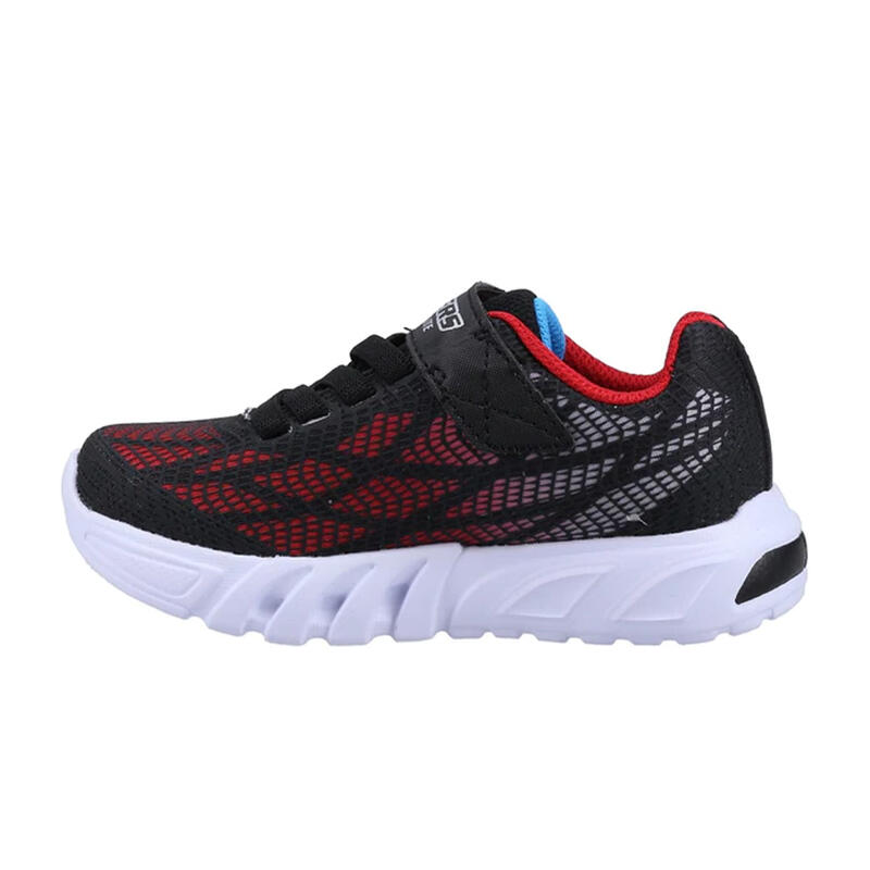 Baskets FLEXGLOW ELITE VORLO Garçon (Noir / Bleu roi)