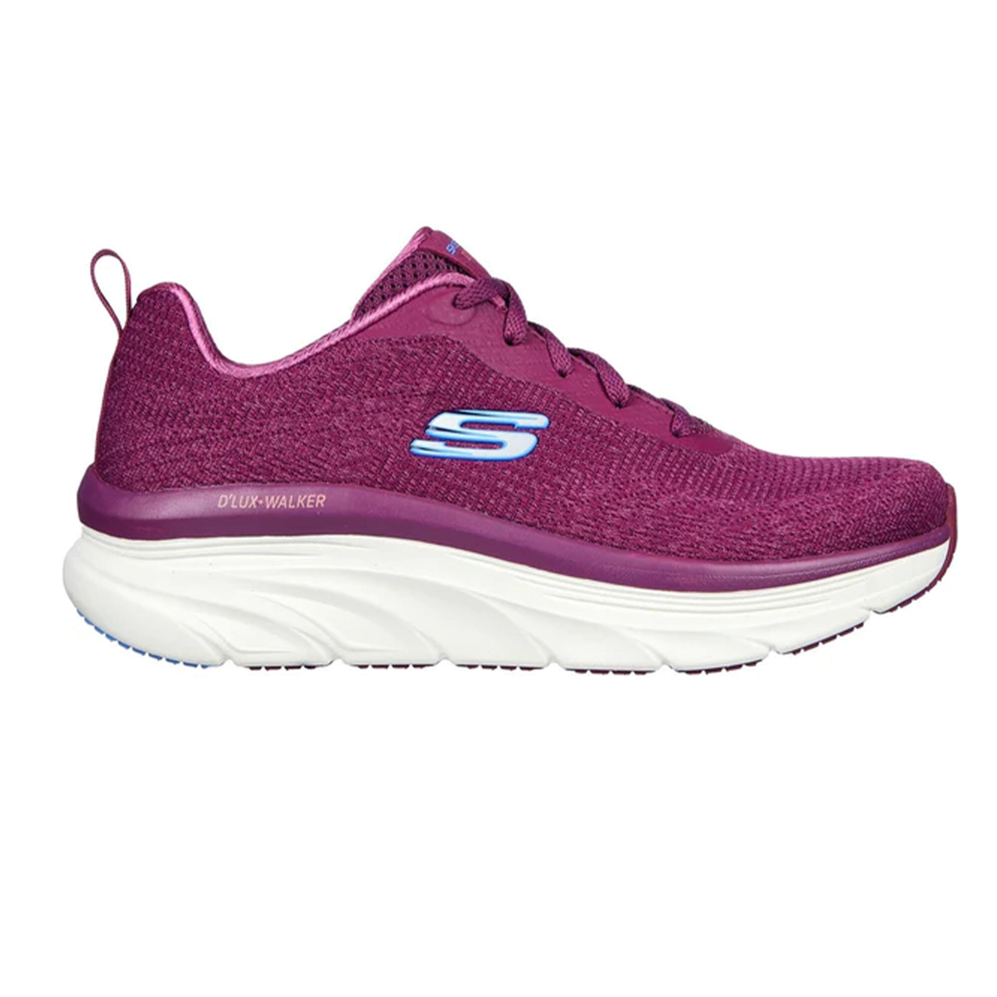 Womens/Ladies D´Lux Walker Daily Beauty Trainers (Plum) 3/5