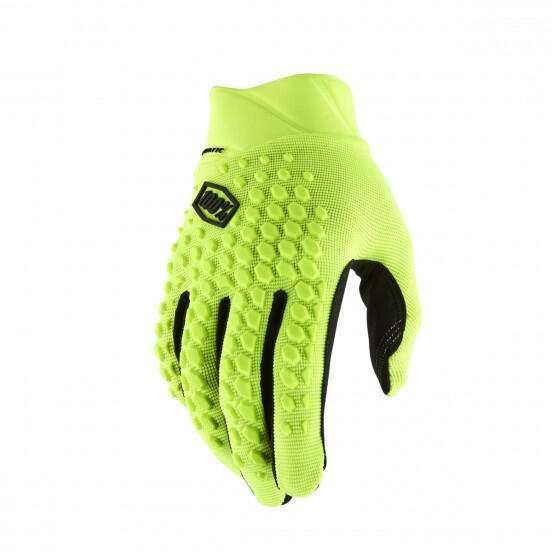 GEOMATIC Gloves Fluo Yellow - Bike MTB Cycling 1/2