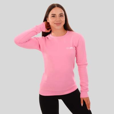 Donna fitness felpa rosa Basic
