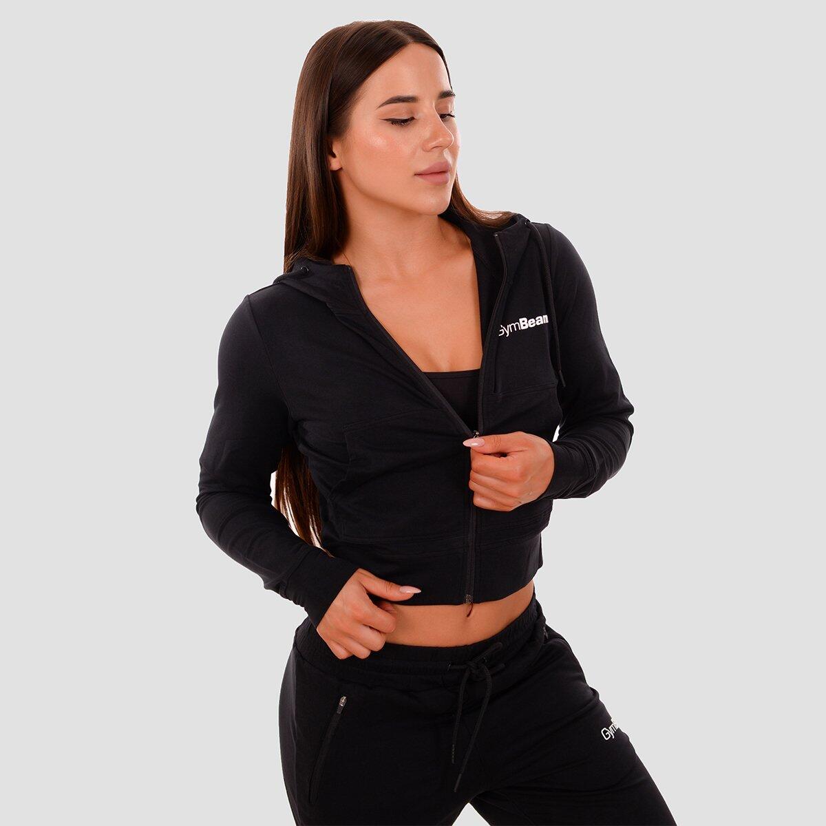 Bluza damska fitness z kapturem na zamek TRN 3/7