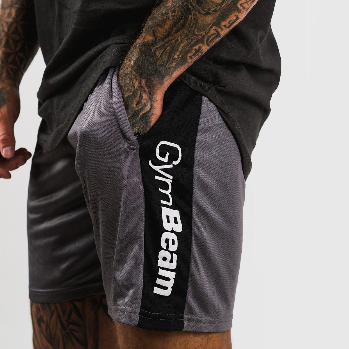 Uomo corsa pantaloncini traspiranti Grey Vertical 2/4