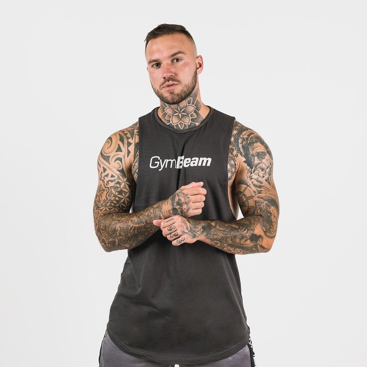 GYMBEAM Tílko pánské fitness volné Cut Off