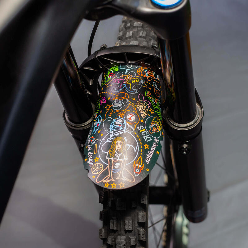 Riesel Design® Mudguard - schlamm:PE - MTB Schutzblech inkl ...