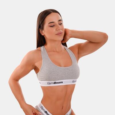 Donna corsa reggiseno sportivo nero