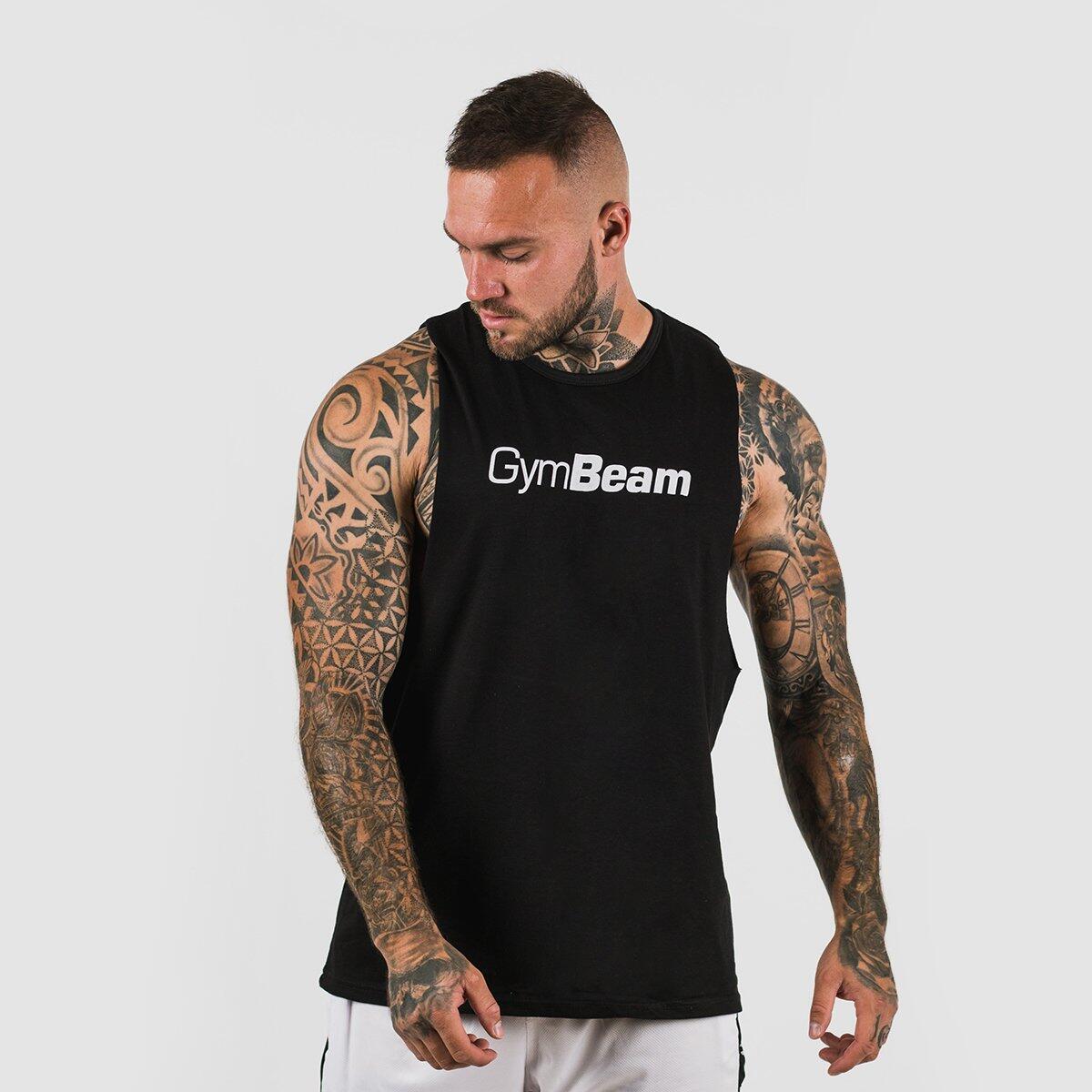 Podkoszulek męski fitness luźny Cut Off