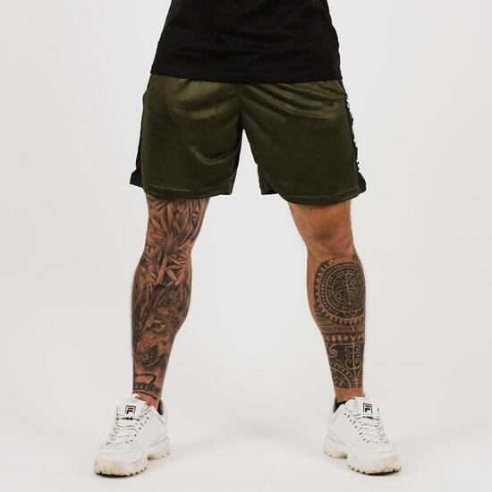 Uomo corsa pantaloncini traspiranti neri Vertical