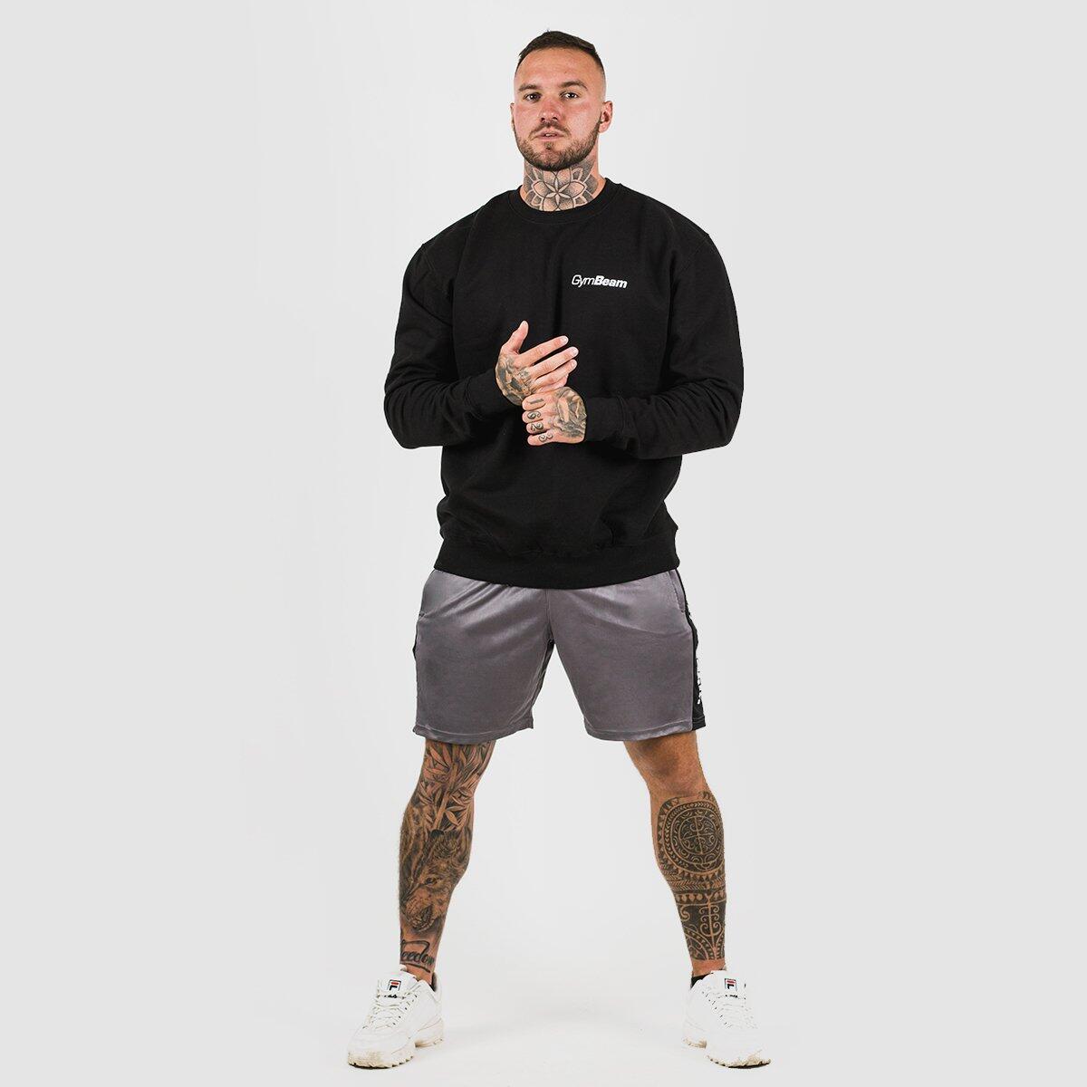 Uomo felpa calda Black PRO 3/4