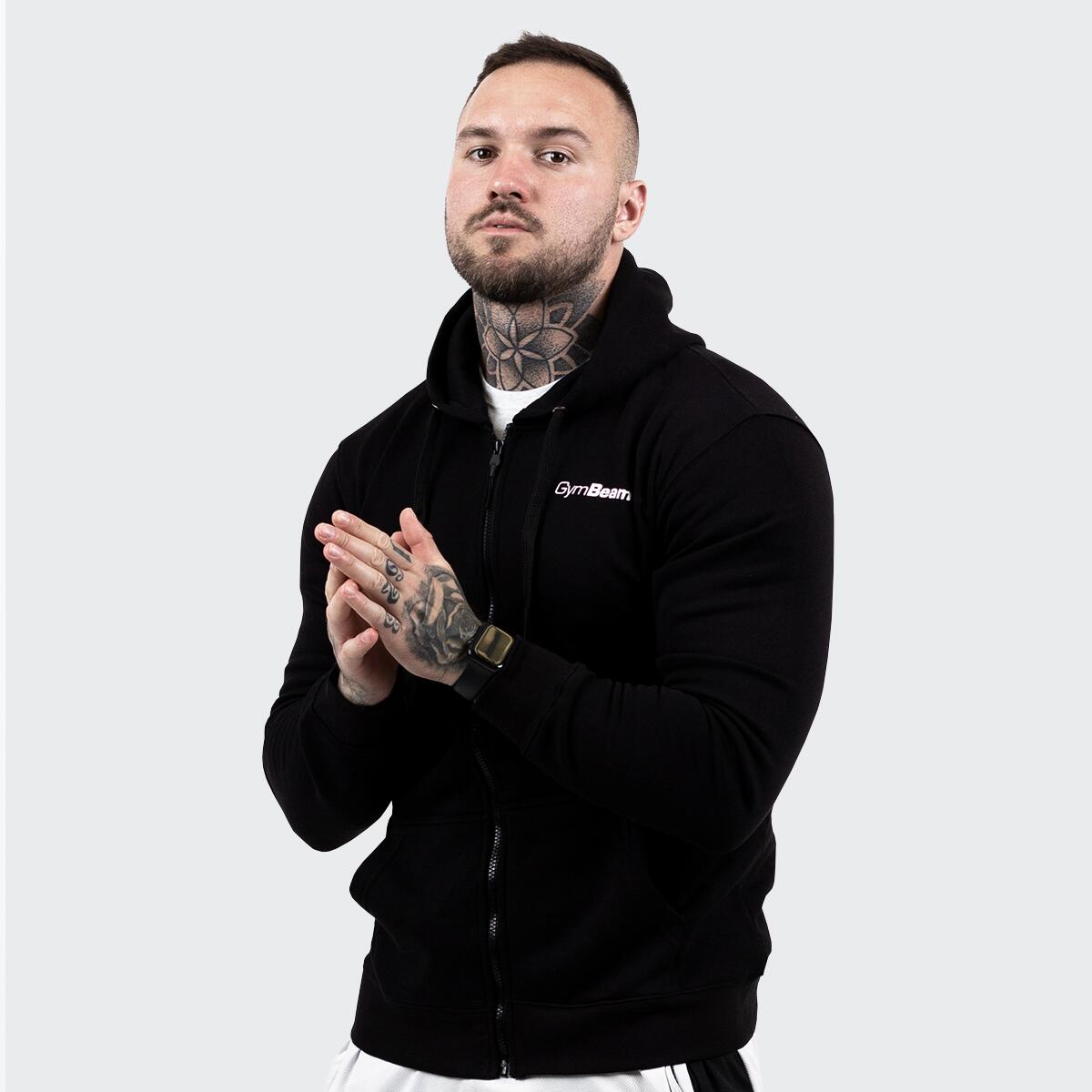 GYMBEAM Pánská mikina Zipper Hoodie