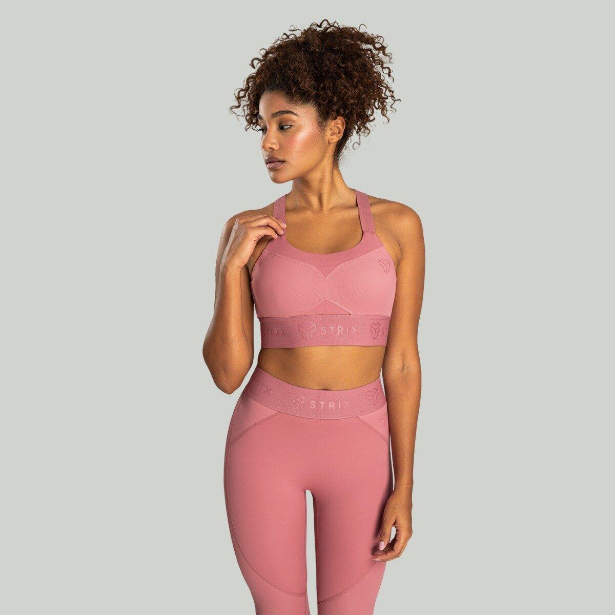Donna fitness reggiseno sportivo regolabile rosso Nebula 5/7