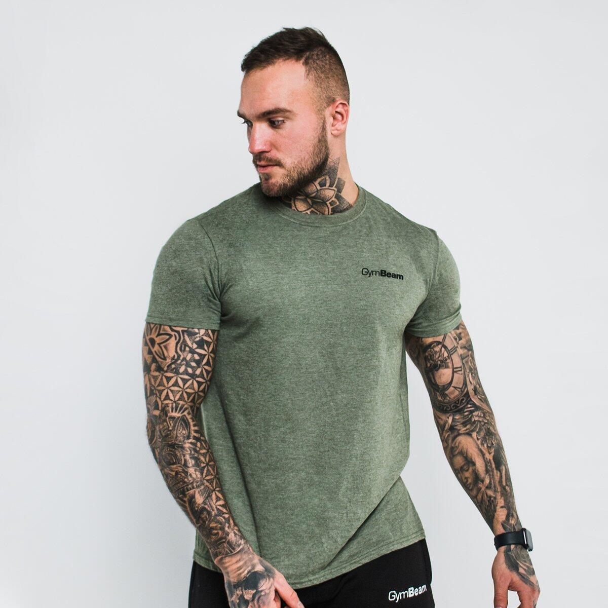 Koszulka męska fitness z krótkim rękawem Basic