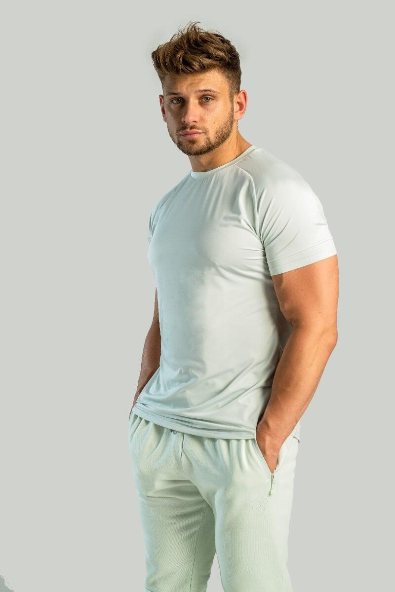 Uomo fitness t-shirt traspirante grigia Ultimate 3/5