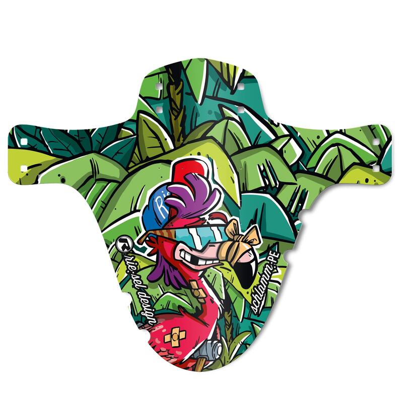 Garde-boue avant Riesel Design Schlamm:Pe Flowmingo