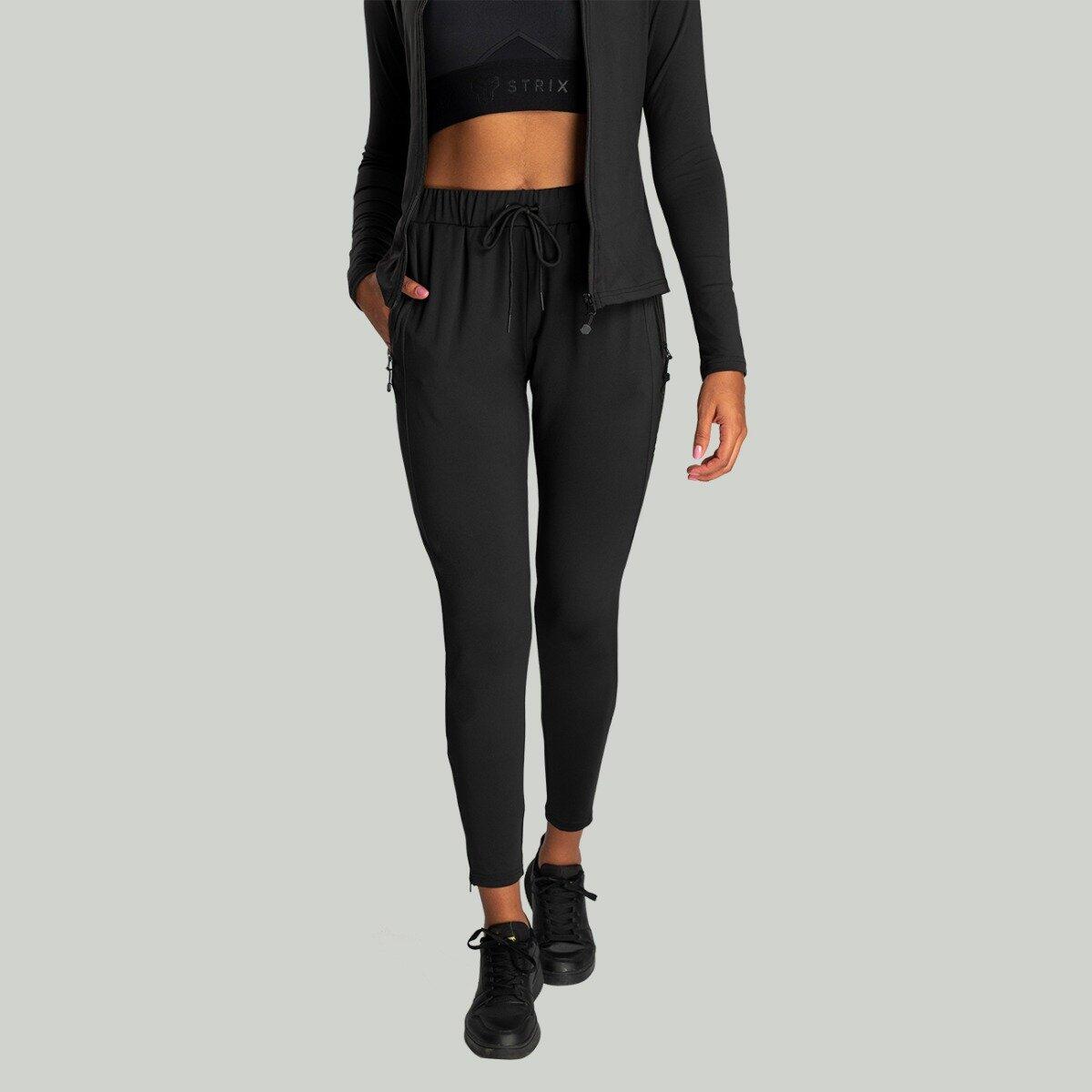 Donna fitness pantaloni sportivi neri Ultimate 3/7