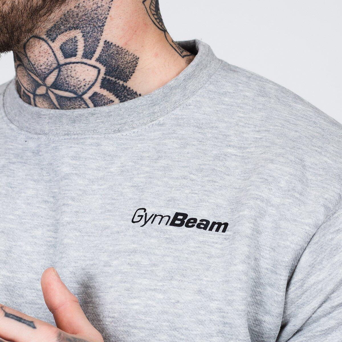 Uomo palestra felpa grigia Basic Jumper 2/4