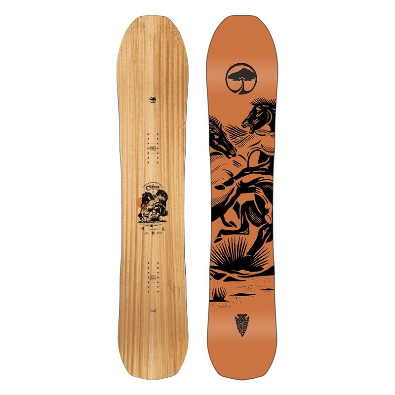 Placa Snowboard Freeride/Powder Unisex Carter Camber 23/24