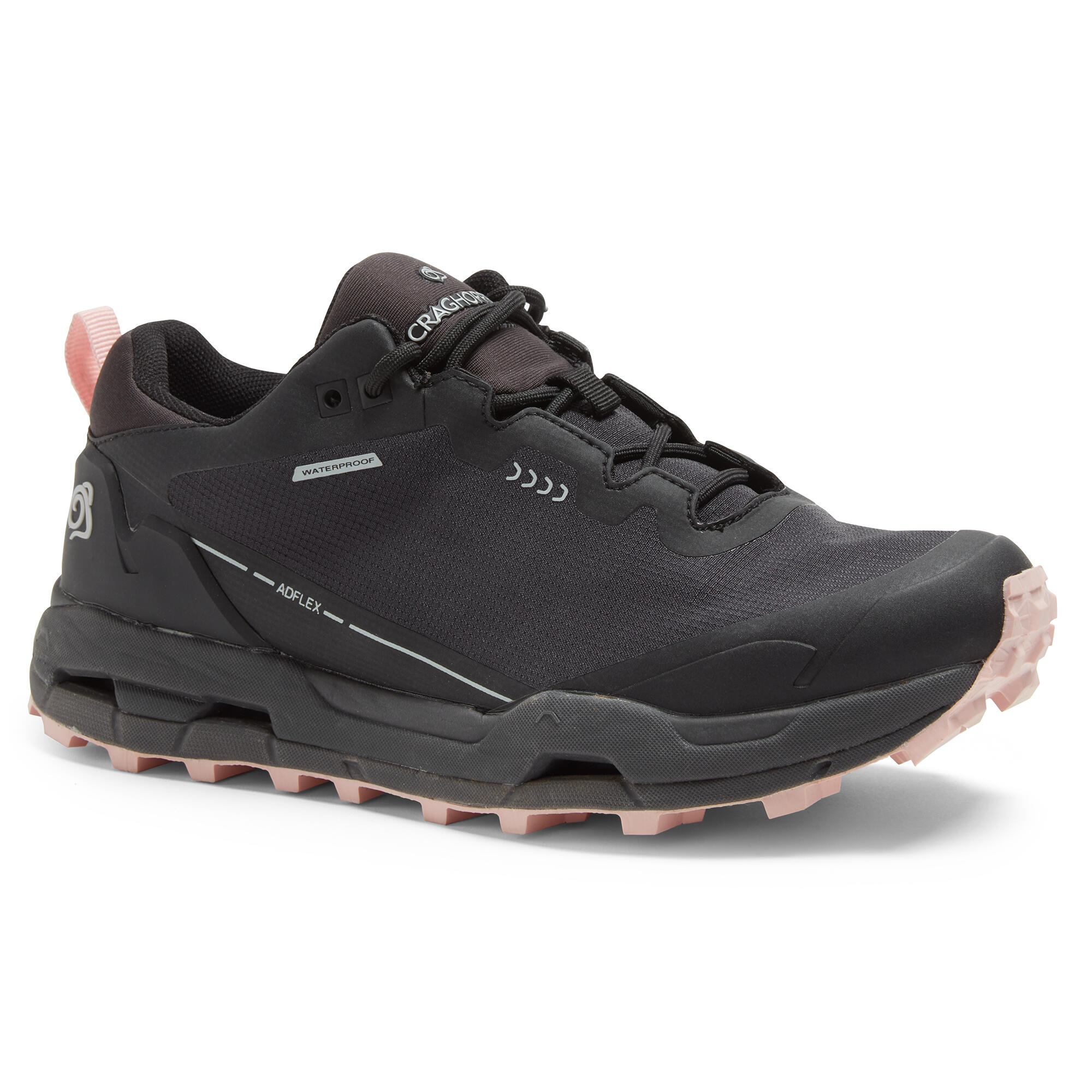 Schoenen Hiking Dames Waterproof Ademend Adflex Low 1/4