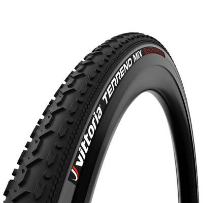 Terreno mix gravel endurance 28"" vouwband tlr - zwart/antraciet