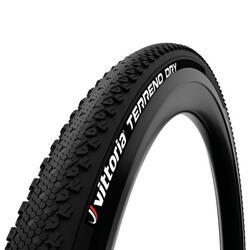 Terreno Dry Gravel Endurance 28"" vouwband TLR - zwart/antraciet