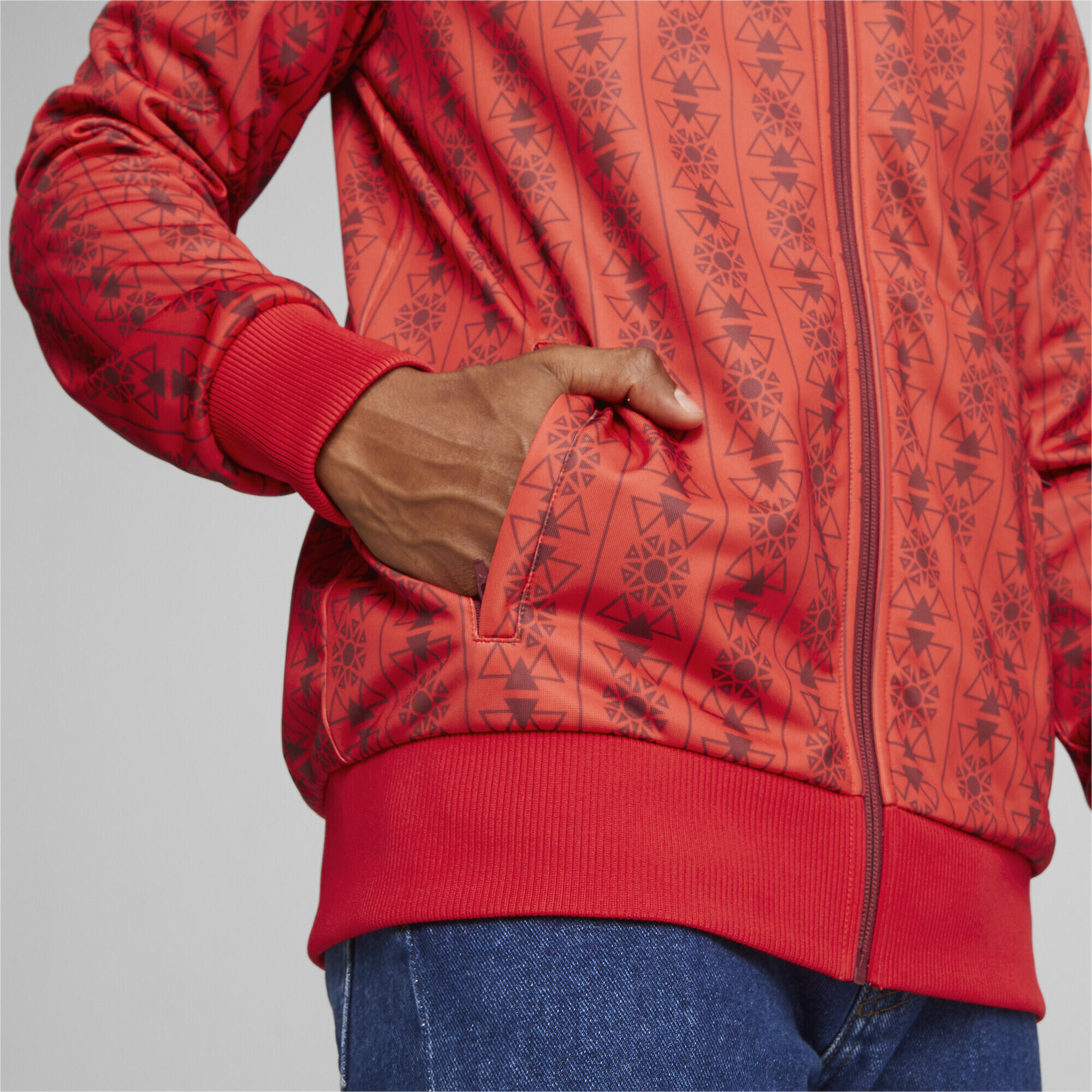Veste de survêtement Égypte ftblCulture PUMA Red 5/7