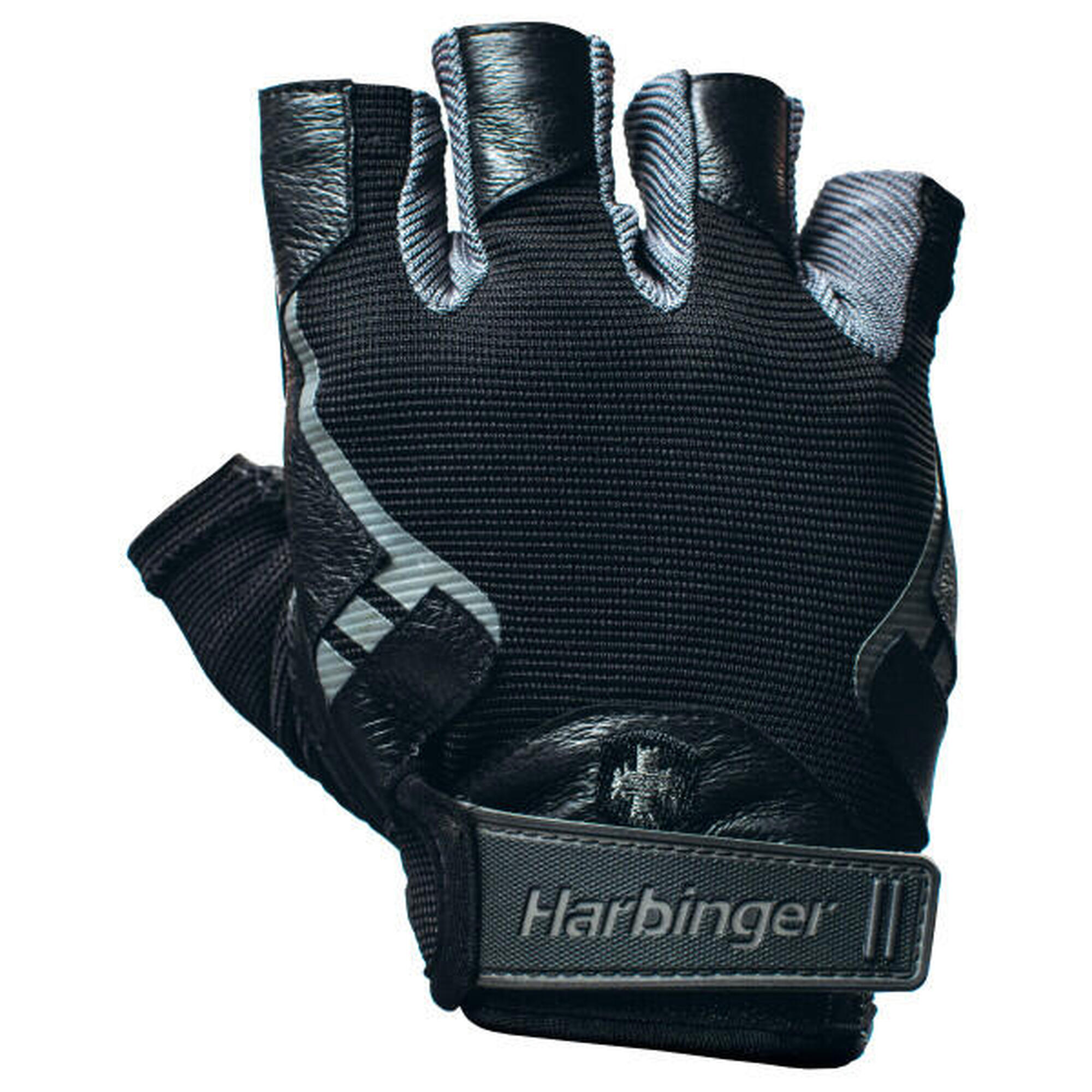 Harbinger - gants avec prise ferme, confort optimal - taille M - noir