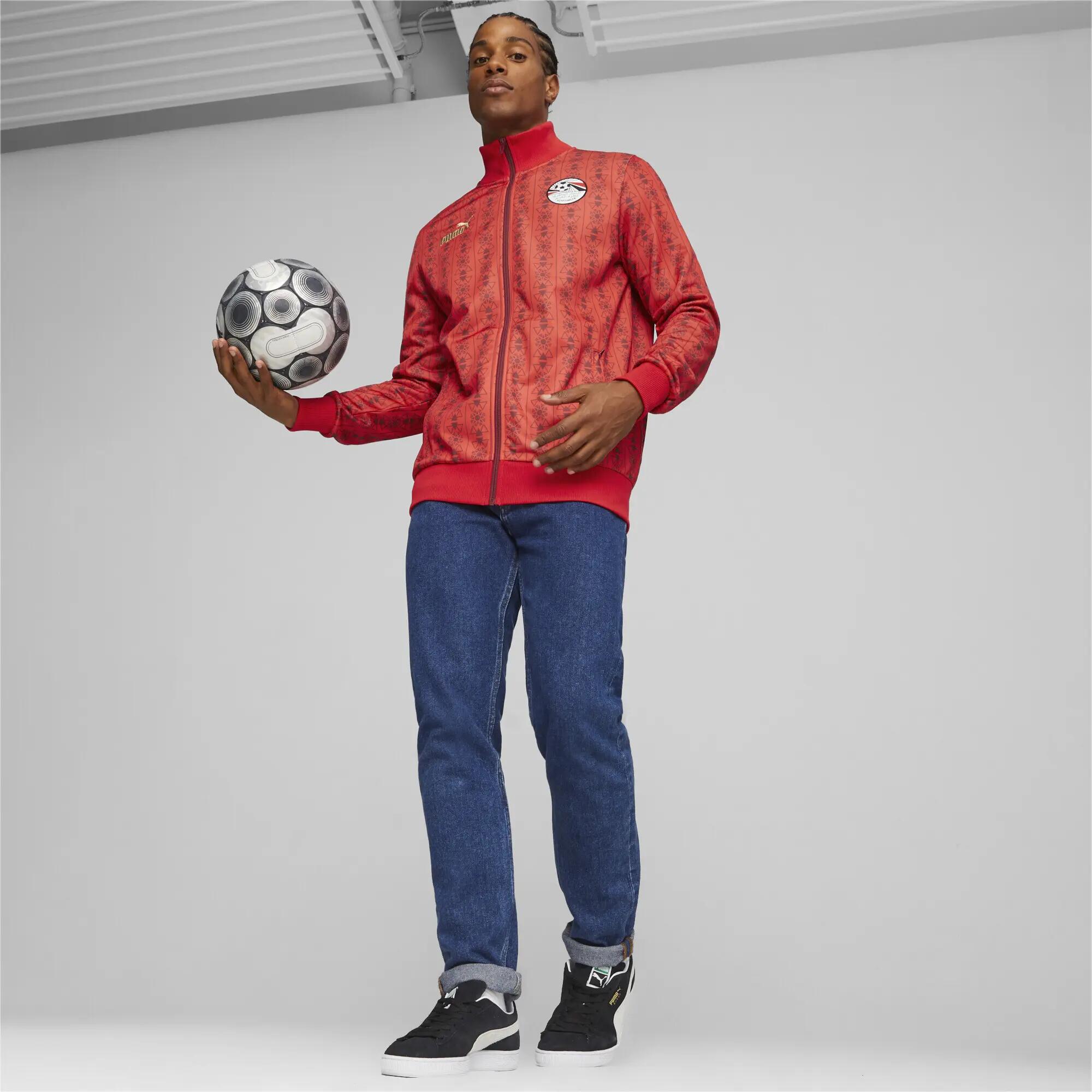 Ägypten ftblCulture Trainingsjacke Herren PUMA Red 3/7