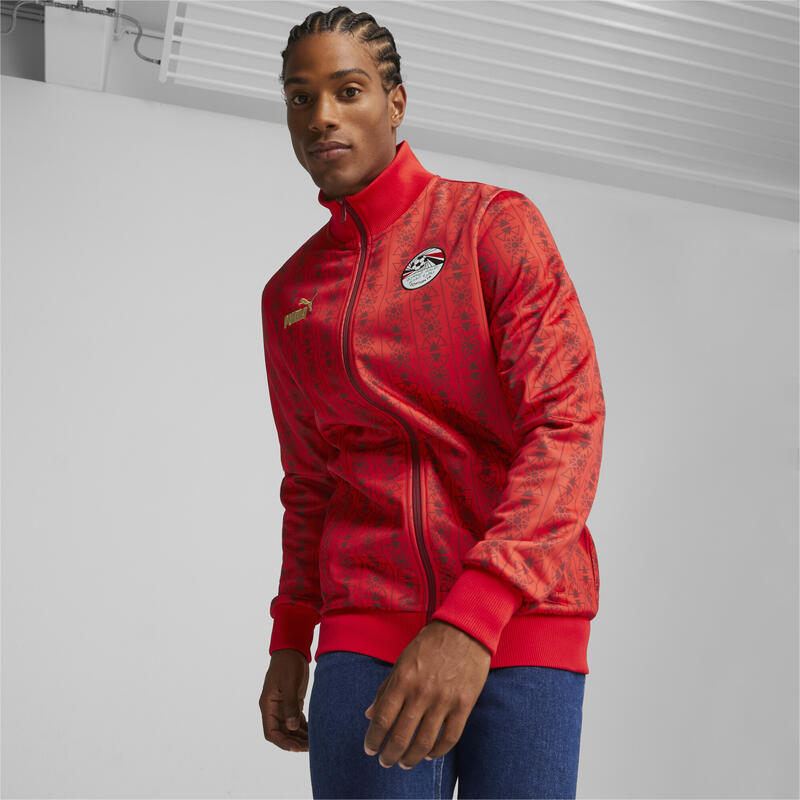 Track jacket Egitto FtblCulture da uomo PUMA Red