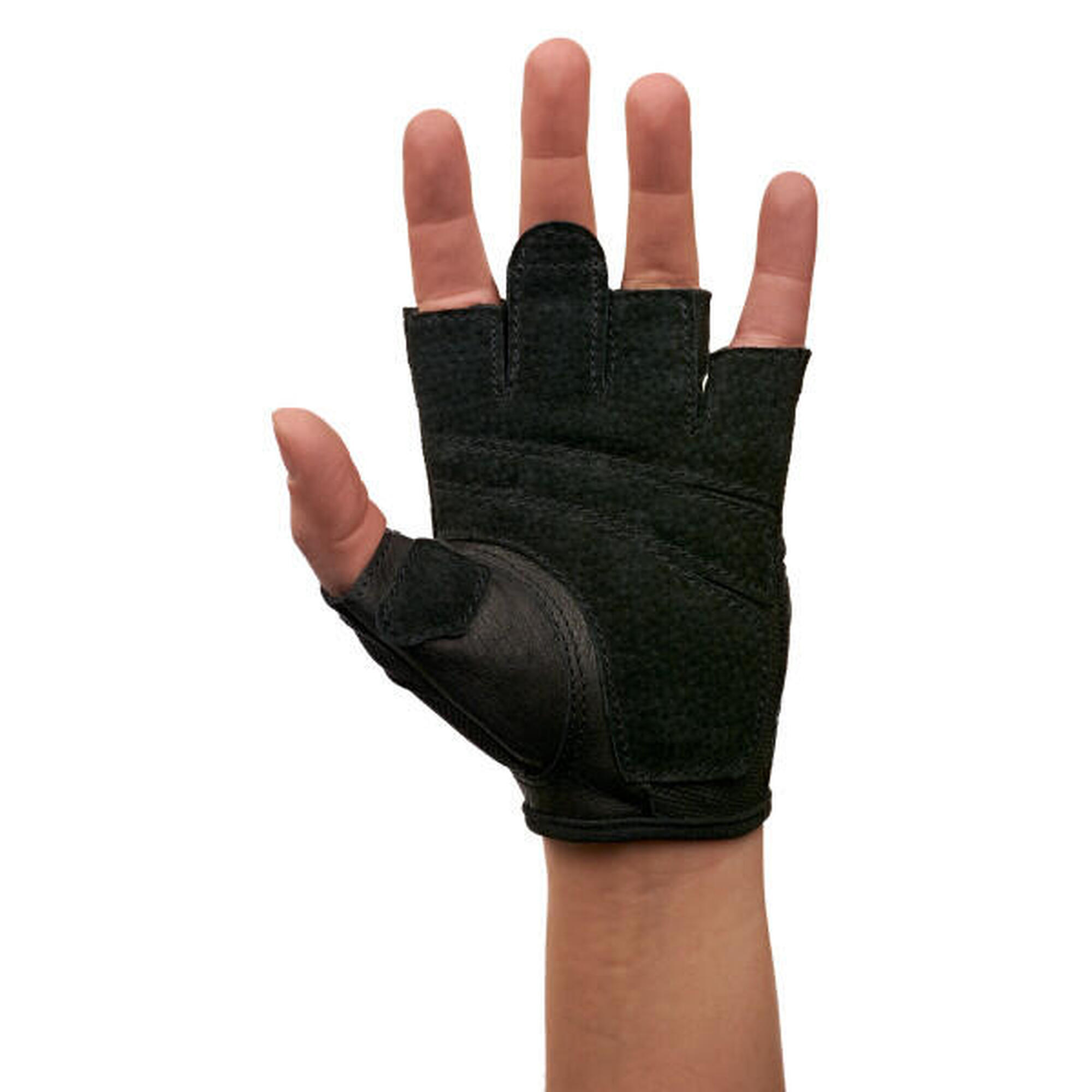 Schwarzer Harbinger-Handschuh für Frauen für idealen Trainingskomfort Größe L