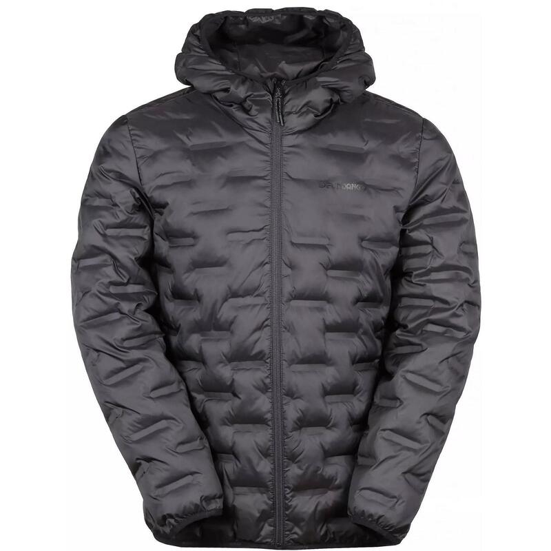 Geaca barbati Fundango Smoke Hooded Jacket, Negru