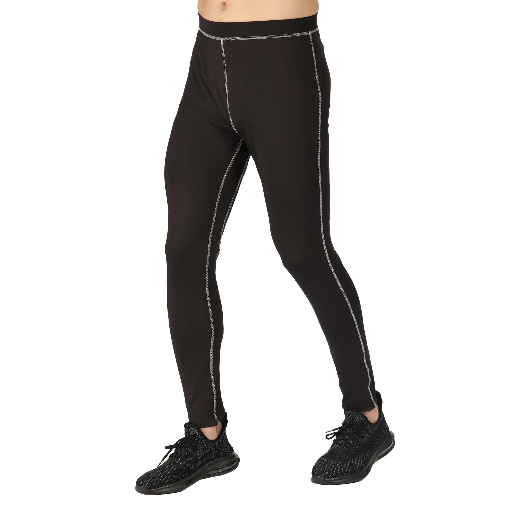 Mens Pro Base Layer Bottoms (Black) 3/5