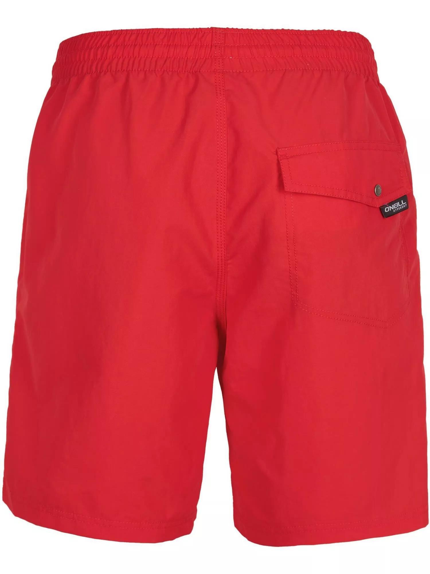 Short de bain homme Vert Logo Rouge 4/5