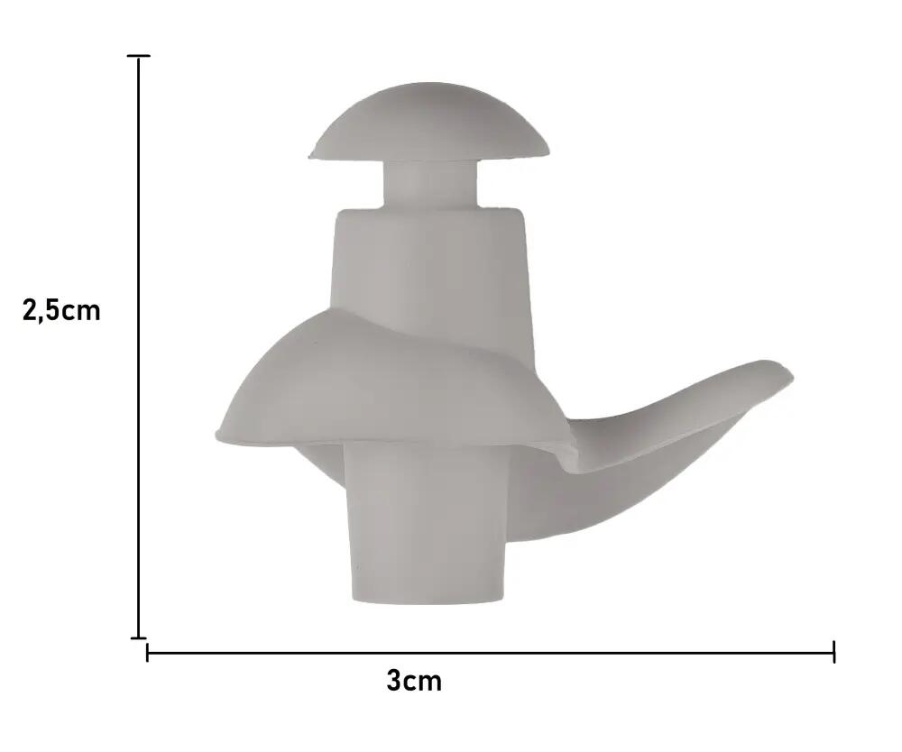 Zatyczki do uszu pływackie Aqua Sport Ozy 2/3